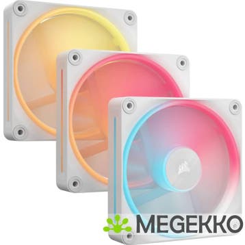 Corsair iCUE LINK LX120-R RGB Reverse Blade White, Verzenden, Nieuw