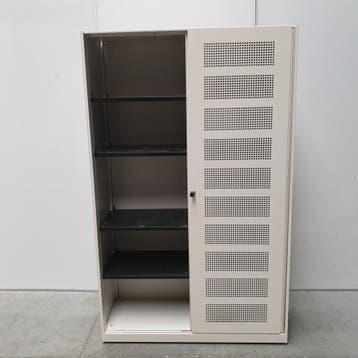 Ahrend akoestische schuifdeurkast - 195x120x45 cm, Huis en Inrichting, Kasten | Overige, Ophalen of Verzenden, Nieuw