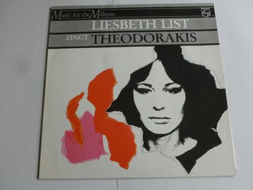 Liesbeth List zingt Theodorakis (LP), Ophalen of Verzenden, Zo goed als nieuw