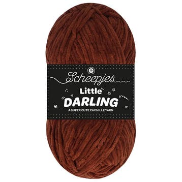 Scheepjes Little Darling - 405 Red Panda - DK Chenille Gar, Ophalen of Verzenden, Nieuw