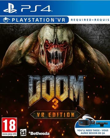 Doom 3 VR Edition (PSVR ONLY) PS4 Garantie & morgen in huis!, 1 speler, Ophalen of Verzenden, Zo goed als nieuw, Vanaf 18 jaar