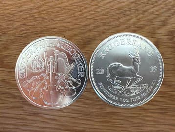 Zuid-Afrika, Oostenrijk. Krugerrand / 1,50 Euro 2012/2019