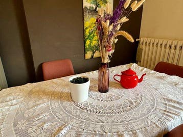 Fatto a mano - Tafelkleed - 160 cm - 160 cm - Gehaakt
