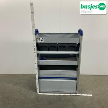 Sortimo alu bedrijfswagen inrichting 765x385x1170mm (2942), Ophalen of Verzenden