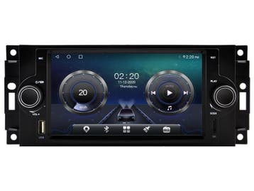 radio navigatie jeep dodge chrysler android 14 carplay usb, Ophalen of Verzenden, Nieuw