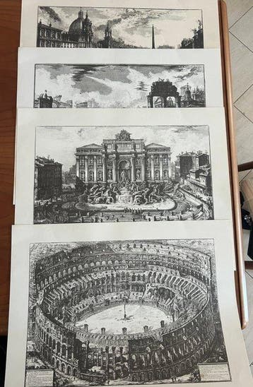 Giovanni Battista Piranesi (1720-1778), after - Veduta Roma