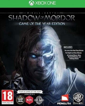 Middle Earth Shadow of Mordor Game of the Year Edition, Ophalen of Verzenden, Zo goed als nieuw