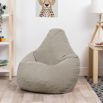 Chillz Kinder Zitzak Corduroy - Beige, Huis en Inrichting, Zitzakken, Verzenden, Nieuw