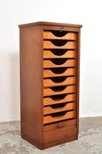 Mid-century ladekasten vintage kasten antieke kast, Gebruikt, 5 laden of meer, Verzenden, Mid-century