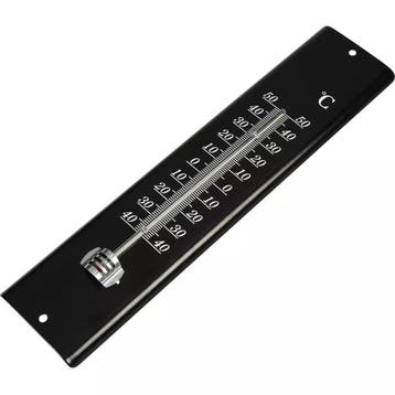 Benson Thermometer metaal zwart - 30 cm - °C & °F - voor.., Ophalen of Verzenden, Nieuw