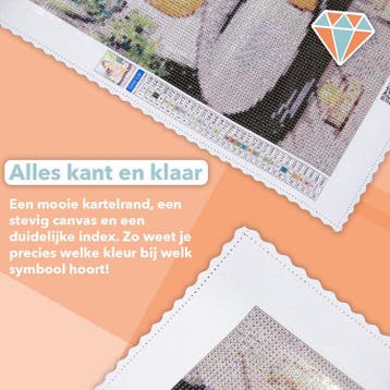 2dekans | Vivora 5D Diamond Painting Set – Mini DIY, Ophalen of Verzenden, Zo goed als nieuw