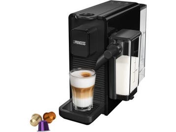 Veiling - Princess Capsule Koffiemachine met Melkopschuimer, Gebruikt