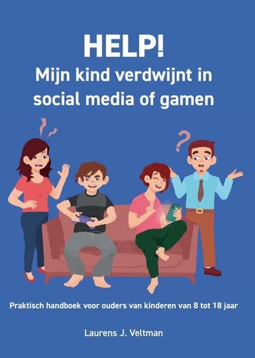 9789464911183 HELP! Mijn kind verdwijnt in social media o..., Verzenden, Zo goed als nieuw, Laurens J. Veltman