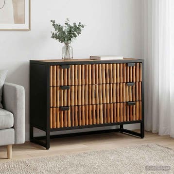 vidaXL Ladenkast met lade 75 x 30 x 54 cm, Minder dan 50 cm, Verzenden, Nieuw, Minder dan 100 cm
