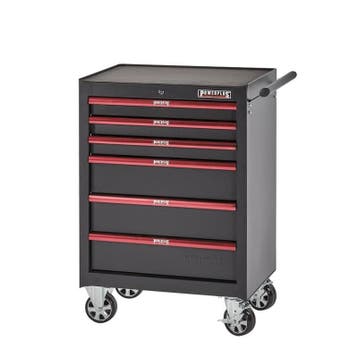 Gereedschapswagenset rood/zwart 10 laden, Ophalen of Verzenden, Nieuw