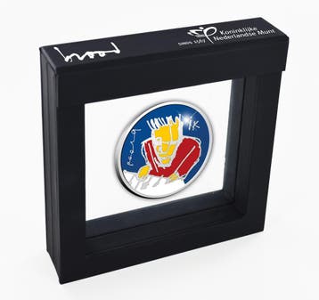 Herman Brood penning Zilver 5 ounce geëmailleerd, Verzenden