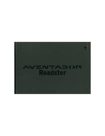 2013 LAMBORGHINI AVENTADOR ROADSTER HARDCOVER BROCHURE, Nieuw, Author