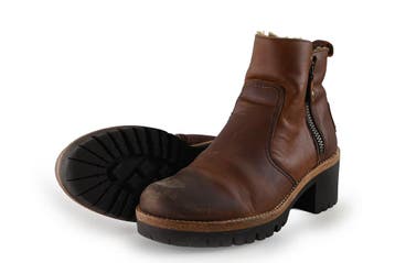 Panama Jack Enkellaarzen in maat 39 Bruin, Kleding | Dames, Bruin, Verzenden, Lage of Enkellaarzen, Zo goed als nieuw