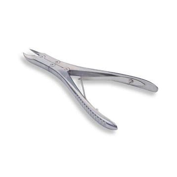 Pedicure nageltang met dubbel scharnier en gebogen bek - 15, Verzenden, Nieuw