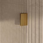 Brauer Void - Douchecabine met Draaideur - Helder Glas -, Ophalen of Verzenden, Nieuw, Rvs