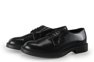 Manfield Veterschoenen in maat 40 Zwart, Kleding | Heren, Schoenen, Manfield, Verzenden, Zwart, Zo goed als nieuw