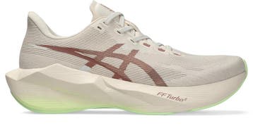 ASICS Novablast 6 Hardloopschoenen Heren Beige - 44.5, Ophalen of Verzenden, Nieuw