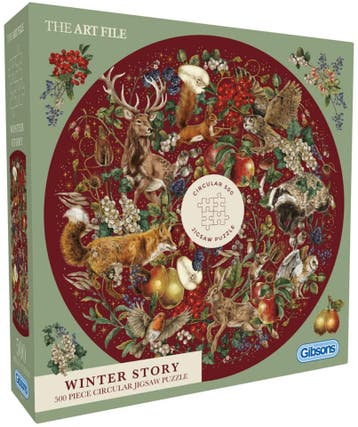 The Art File: Winter Story Puzzel (500 stukjes) | Gibsons -, Hobby en Vrije tijd, Verzenden, Nieuw