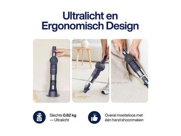 Samako NanoDetect Pro 135W - Kruimeldief - Snoerloos - 16Kpa, Verzenden, Zo goed als nieuw