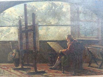 Pacifico Sidoli (1868-1963) - Ultima visione di Tiepolo