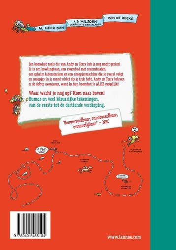 De waanzinnige boomhut van 13 verdiepingen / De waanzinnige, Boeken, Verzenden, Zo goed als nieuw, Andy Griffiths