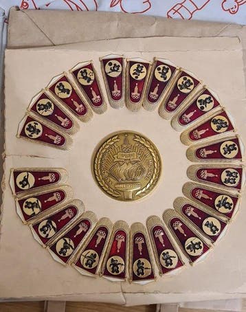 Gemaakt in Oekraïne - Vintage Ukraine Soviet pin collection, Nieuw