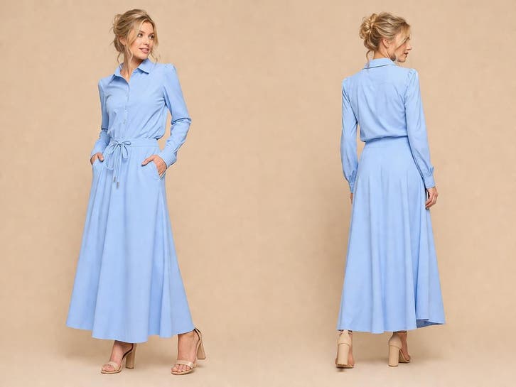 Mi Piace | Travelstof Zomer 2026 | Tops Blouses en Broeken, Kleding | Dames, Blouses en Tunieken, Blauw, Maat 38/40 (M), Nieuw