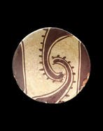 Precolumbiaans Keramiek - Chancay-coupe met decor - Peru