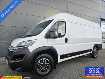 Fiat Ducato 2.2 L4H2 Navi 165 PK Keurige staat, Gebruikt, Euro 6, Wit, Lease