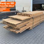 Thermo Vuren Diverse Gevelbekleding 3000-5400mm (Ca 100m2), Ophalen of Verzenden, Nieuw