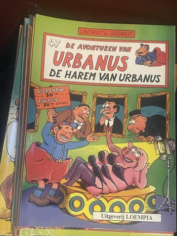 De harem van Urbanus, Verzenden, Nieuw