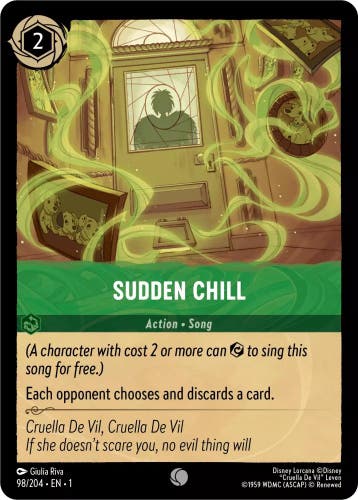 [98/204] - SUDDEN CHILL ENG FOIL [M/NM], Ophalen of Verzenden, Nieuw