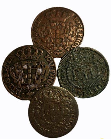 Portugal, Madeira. D. Pedro II- D. Jose I. V + X Reis