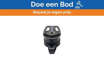 Bieden: Lewmar HTX 60 mm Rigging Block Double with Becket -, Ophalen of Verzenden, Nieuw, Toebehoren