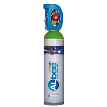 Gasfles ALbee 11 liter Weld ArMix 300bar inclusief reduceer, Verzenden, Nieuw, Overige typen