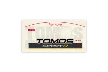 Tomos Sticker SportR Koplampkap, Ophalen of Verzenden, Nieuw, Tomos