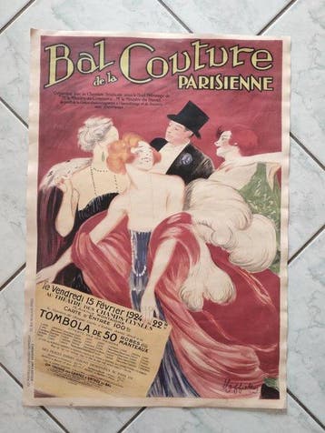 Leonetto Cappiello - Bal de la Couture Parisienne - Jaren