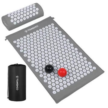 Acupressuur Mat Set met Kussen en Massageballen Spijkermat, Verzenden, Nieuw