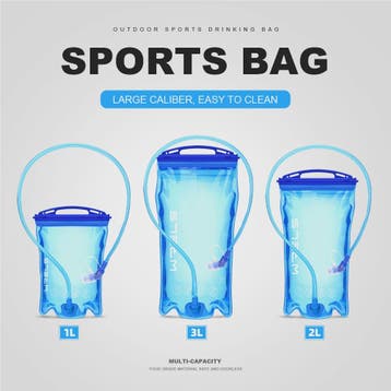 Opvouwbare Siliconen Waterfles 500ml met Rietje - BPA-vrij v, Verzenden, Nieuw