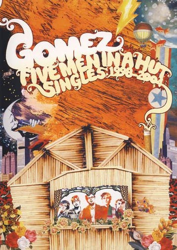 Gomez - Five Men In A Hut  (Singles: 1998-2004), Ophalen of Verzenden, Gebruikt