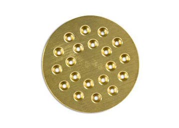 GGM Gastro | Pastavormschijf – Spaghetti 2mm - Ø50mm - |, Verzenden
