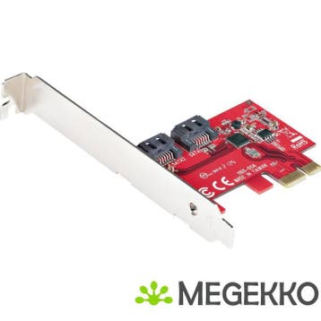 StarTech.com 2P6G-PCIE-SATA-CARD interfacekaart/-adapter, Verzenden, Nieuw, Startech