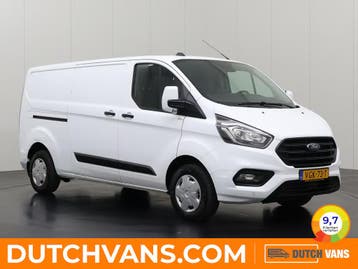 Ford Transit Custom 2.0TDCI Bestelbus 2020 L2 H1 Diesel, Auto's, Euro 6, Wit, Nieuw, Ford