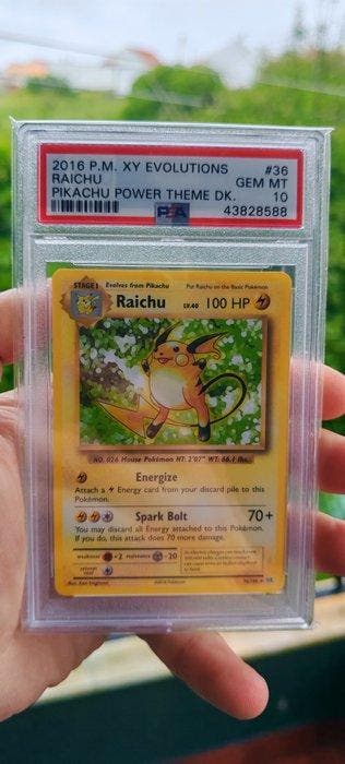 Pokmon - 1 Graded card - Raichu 36 - PSA 10 - XY  Verzamelkaartspellen  | Pokmon  Marktplaats