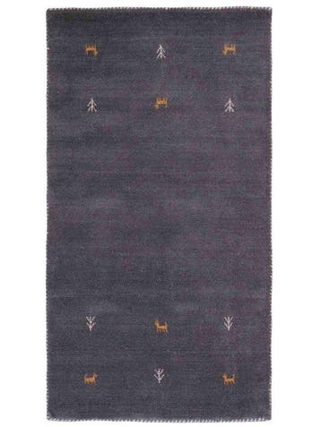 Gabbeh - Vloerkleed - 146 cm - 80 cm - handgeweven woltapijt, Nieuw